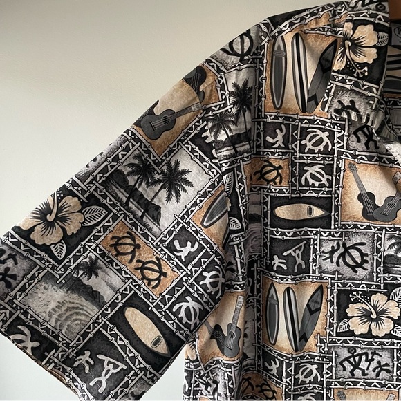 Vintage Hawaii Pacific Legend Button Down Shirt Tiki Hawaiian Mens Size 2XL - Picture 4 of 6
